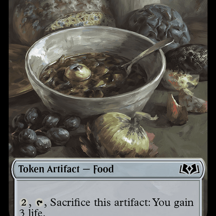 Elemental // Food (0013) Double-Sided Token [Wilds of Eldraine Tokens]