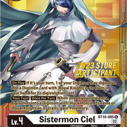 Sistermon Ciel [BT10-085] (2023 Store Participant) [Xros Encounter Promos]