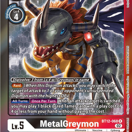 MetalGreymon [BT12-068] (Tamer Party -Special-) [Across Time Promos]