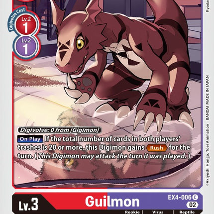 Guilmon [EX4-006] [Alternative Being Booster]