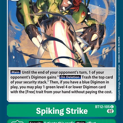 Spiking Strike [BT12-105] [Across Time]
