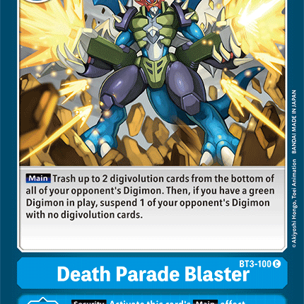 Death Parade Blaster [BT3-100] [Release Special Booster Ver.1.5]