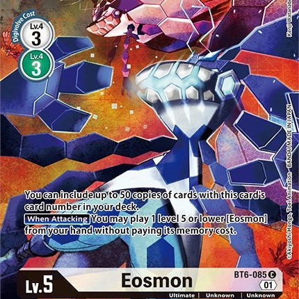 Eosmon [BT6-085] (Alternate Art) [Dimensional Phase]