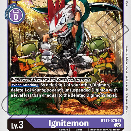 Ignitemon [BT11-076] [Dimensional Phase]