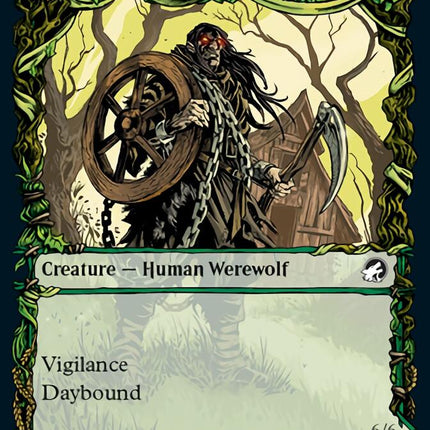 Tireless Hauler // Dire-Strain Brawler (Showcase) [Innistrad: Midnight Hunt]