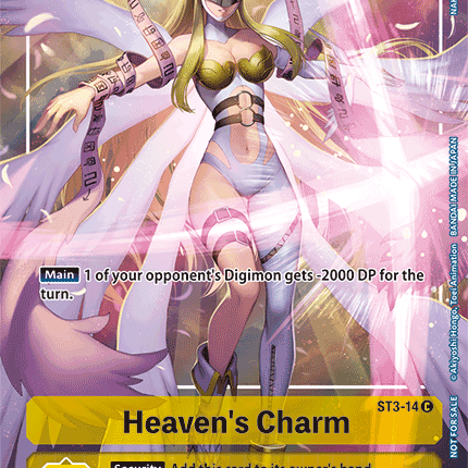 Heaven's Charm [ST3-14] (Tamer's Evolution Box) [Starter Deck: Heaven's Yellow Promos]