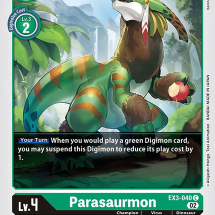 Parasaurmon [EX3-040] [Draconic Roar]