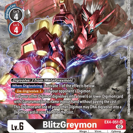 BlitzGreymon [EX4-051] (Alternate Art) [Alternative Being Booster]