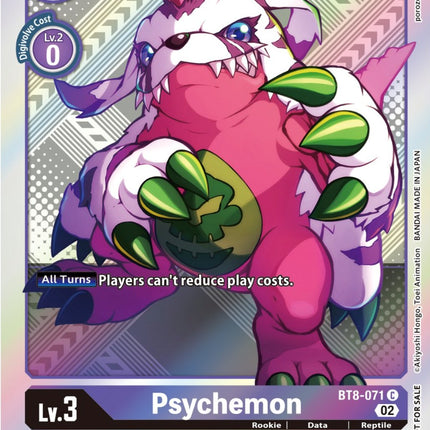 Psychemon [BT8-071] (Versus Royal Knight Booster Pre-Release Pack) [New Awakening Promos]