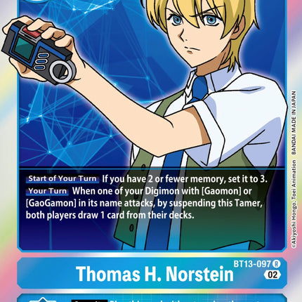 Thomas H. Norstein [BT13-097] [Versus Royal Knights Booster]