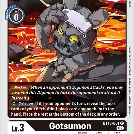 Gotsumon [BT13-061] [Versus Royal Knights Booster]