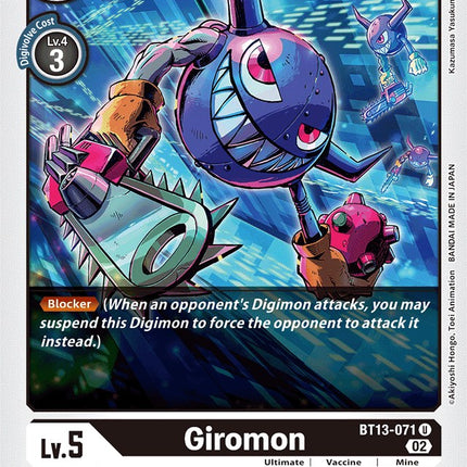 Giromon [BT13-071] [Versus Royal Knights Booster]