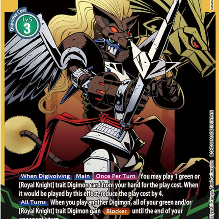 Leopardmon [BT13-056] (Alternate Art) [Versus Royal Knights Booster]
