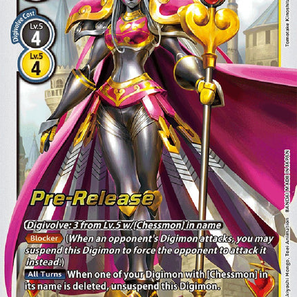 QueenChessmon [BT13-073] [Versus Royal Knight Booster Pre-Release Cards]