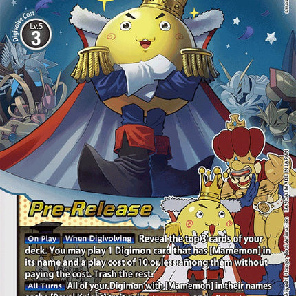 PrinceMamemon [BT13-074] [Versus Royal Knight Booster Pre-Release Cards]