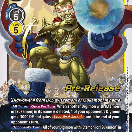 KingEtemon [BT13-076] [Versus Royal Knight Booster Pre-Release Cards]