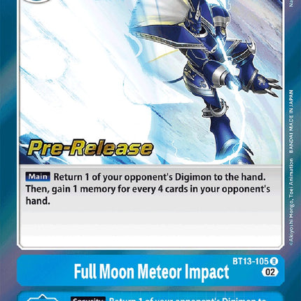Full Moon Meteor Impact [BT13-105] [Versus Royal Knight Booster Pre-Release Cards]