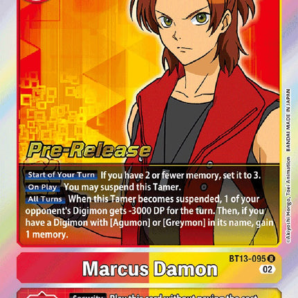 Marcus Damon [BT13-095] [Versus Royal Knight Booster Pre-Release Cards]