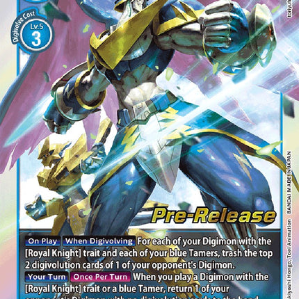 UlforceVeedramon [BT13-030] [Versus Royal Knight Booster Pre-Release Cards]