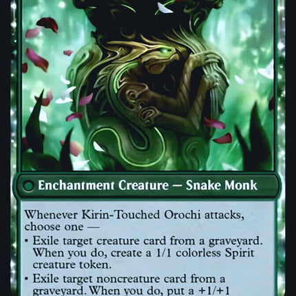 Teachings of the Kirin // Kirin-Touched Orochi [Kamigawa: Neon Dynasty Promos] Prerelease Foil