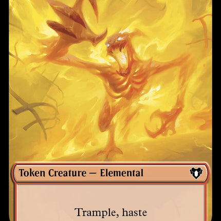 Elemental (0026) // Dwarf Berserker Double-Sided Token [Commander Masters Tokens]