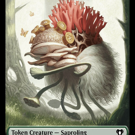 Saproling // Rat Double-Sided Token [Commander Masters Tokens]