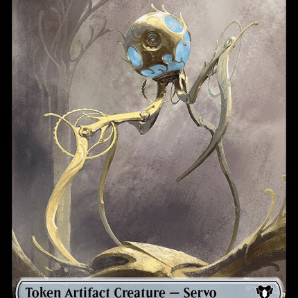 Servo // Rat Double-Sided Token [Commander Masters Tokens]