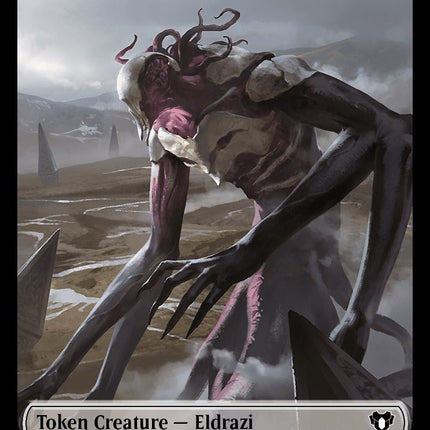 Eldrazi // Assassin Double-Sided Token [Commander Masters Tokens]