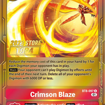 Crimson Blaze (2023 Store Top 4) [New Awakening]