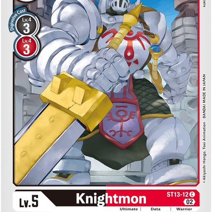 Knightmon [ST13-12] [Starter Deck: Ragnaloardmon]