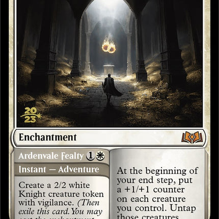 Virtue of Loyalty // Ardenvale Fealty [Wilds of Eldraine Promos]