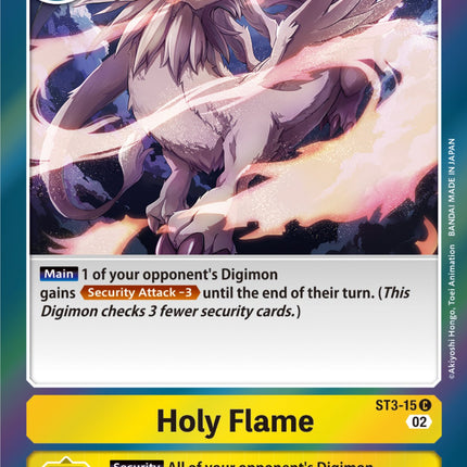 Holy Flame [ST3-015] [Resurgence Booster]