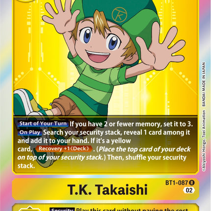 T.K. Takaishi [BT1-087] [Resurgence Booster]