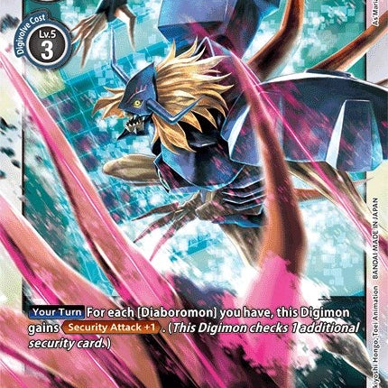 Diaboromon [P-016] (Resurgence Booster Reprint) [Resurgence Booster]