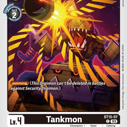 Tankmon [ST15-07] [Starter Deck: Dragon of Courage]