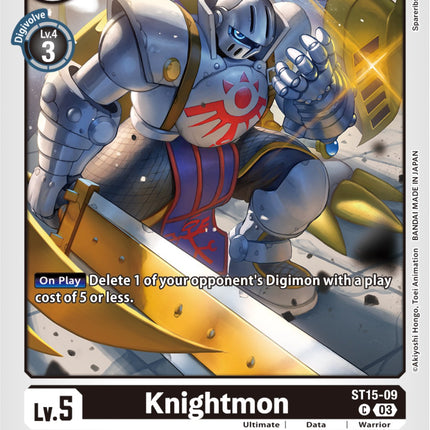 Knightmon [ST15-09] [Starter Deck: Dragon of Courage]