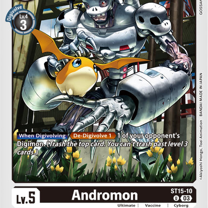 Andromon [ST15-10] [Starter Deck: Dragon of Courage] – Dark Fox TCG