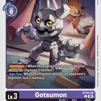 Gotsumon [ST16-05] [Starter Deck: Wolf of Friendship]