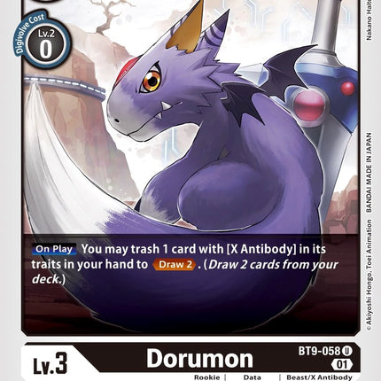 Dorumon [BT9-058] [X Record]
