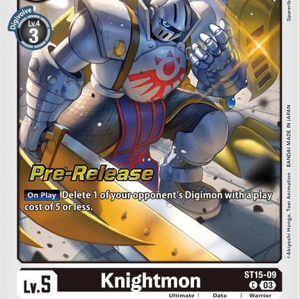 Knightmon [ST15-09] [Starter Deck: Dragon of Courage Pre-Release Cards]