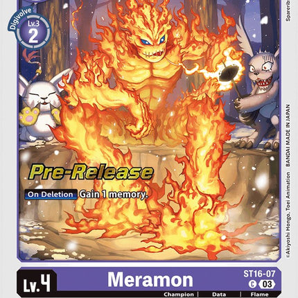 Meramon [ST16-07] [Starter Deck: Wolf of Friendship Pre-Release Cards]