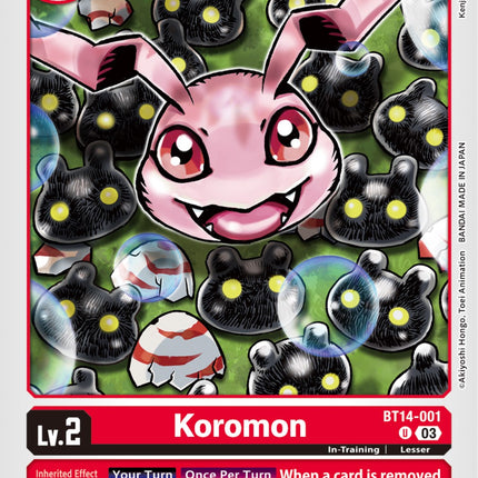Koromon [BT14-001] [Blast Ace]