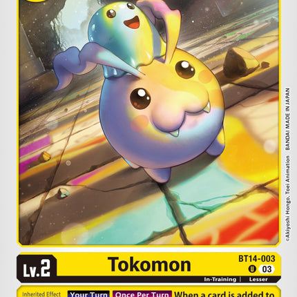 Tokomon [BT14-003] [Blast Ace]