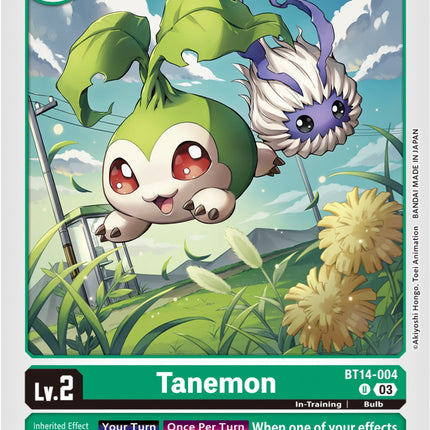 Tanemon [BT14-004] [Blast Ace]