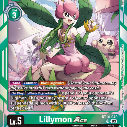 Lillymon Ace [BT14-049] [Blast Ace]