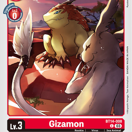 Gizamon [BT14-008] [Blast Ace]