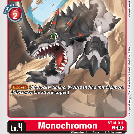 Monochromon [BT14-011] [Blast Ace]