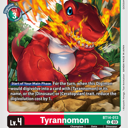 Tyrannomon [BT14-013] [Blast Ace]