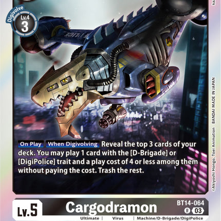 Cargodramon [BT14-064] [Blast Ace]