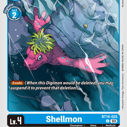 Shellmon [BT14-025] [Blast Ace]